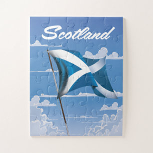 Schottland Saltire Puzzle