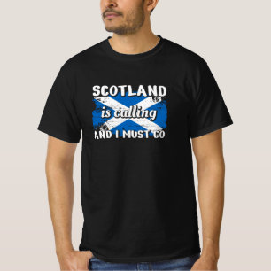 Schottland Schlotland Flagge T-Shirt