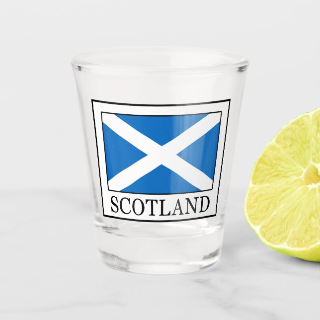 Schottland Schnapsglas (Vorderseite)