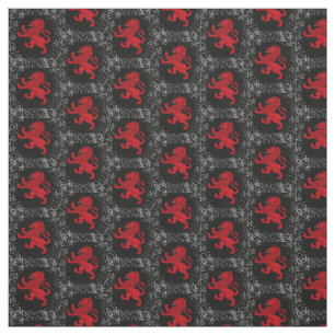 Schottland, Schneekeckel, Red Rampant Lion, auf sc Stoff
