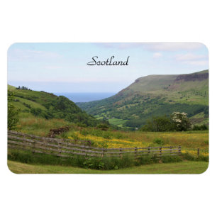 Schottland, schöne Hochländer von Schottland, Magnet