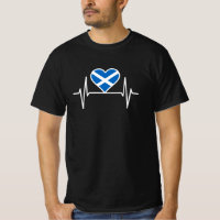 Schottland - Schottland Flag Heartbeat