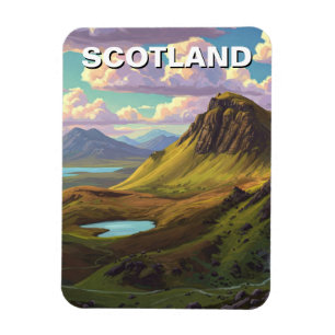 Schottland Schottland Highlands Travel Magnet