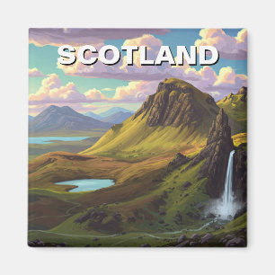 Schottland Schottland Highlands Travel Magnet