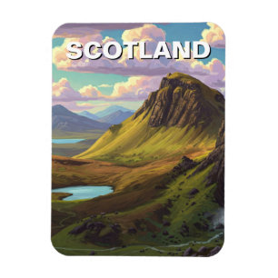 Schottland Schottland Highlands Travel Magnet