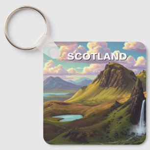 Schottland Schottland Highlands Travel Schlüsselanhänger