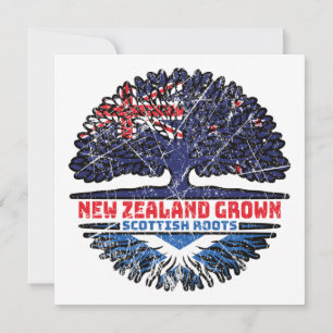 Schottland Schottland Neuseeland Neuseeländischer  Karte