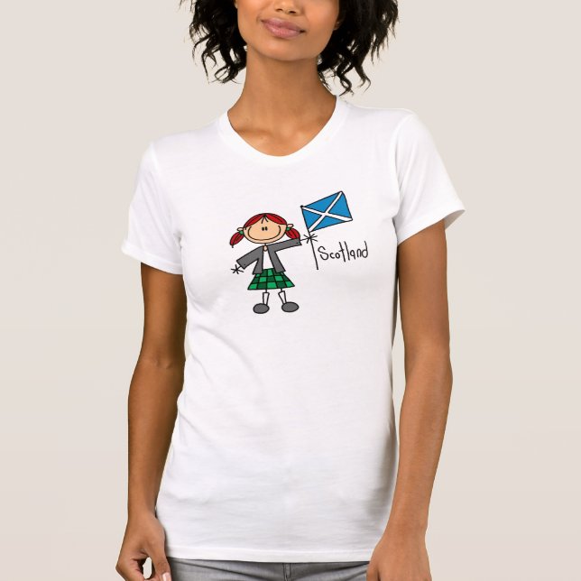 Schottland-Shirt T-Shirt (Vorderseite)