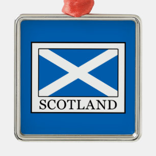 Schottland Silbernes Ornament