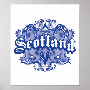 Schottland Stammes- Poster