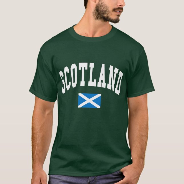 Schottland-Stil T-Shirt (Vorderseite)