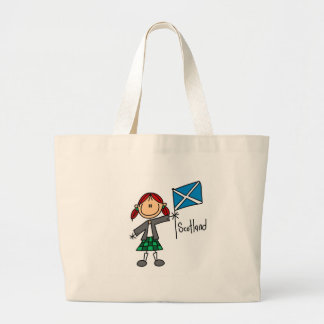 Schottland-Tasche Jumbo Stoffbeutel