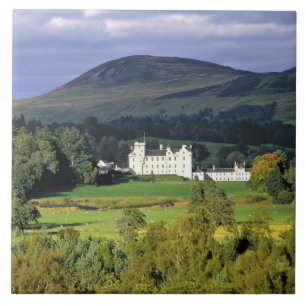 Schottland, Tayside, Blair Castle. In einem Smarag Fliese