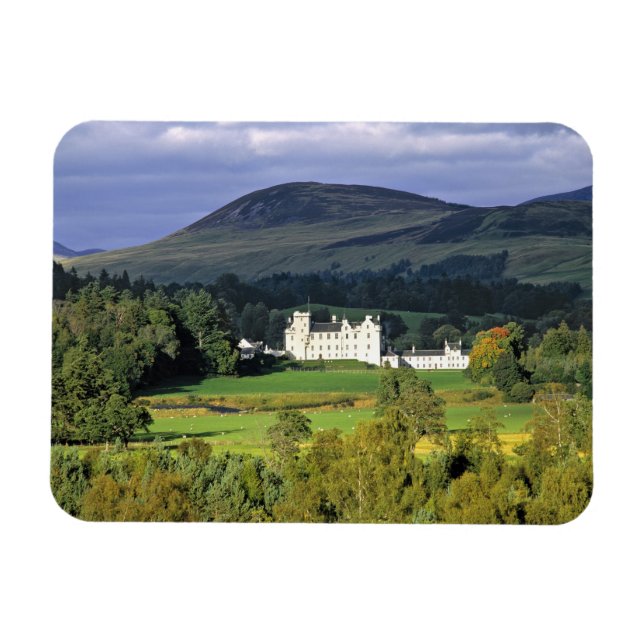 Schottland, Tayside, Blair Castle. In einem Smarag Magnet (Horizontal)