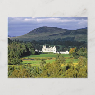 Schottland, Tayside, Blair Castle. In einem Smarag Postkarte