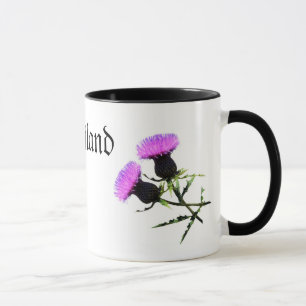 Schottland, Thistle, die Blume Tasse