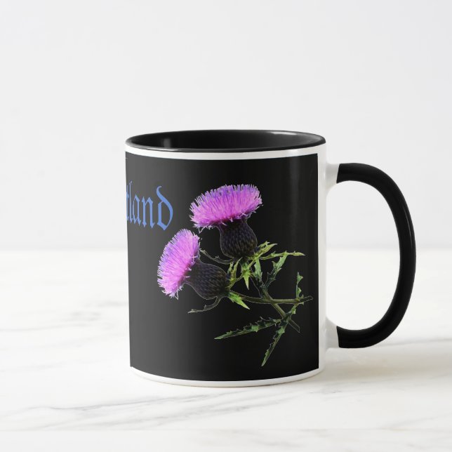 Schottland, Thistle die nationale Blume der Tasse (Rechts)