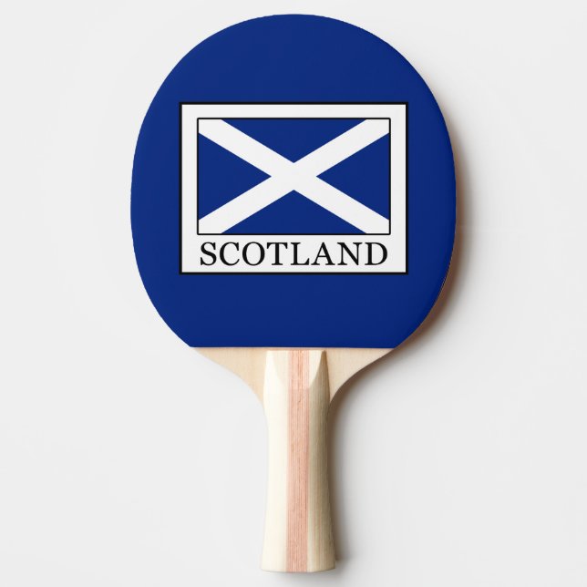 Schottland Tischtennis Schläger (Vorderseite)