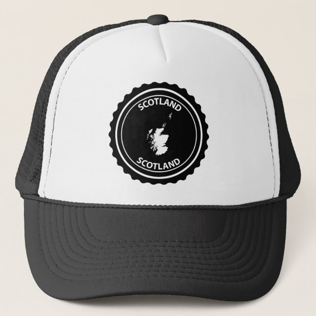 Schottland Truckerkappe (Vorderseite)