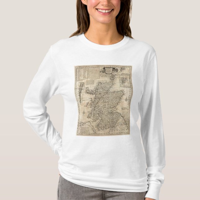 Schottland und Nordgroßbritannien T-Shirt (Vorderseite)