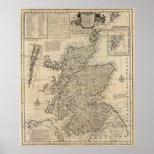 Schottland und Nordirland Poster