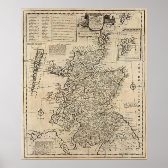 Schottland und Nordirland Poster (Vorne)