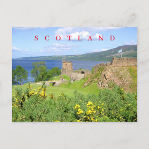 Schottland Urquhart Castle Ansichtskarte Postkarte