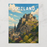 Schottland Vereinigtes Königreich Illustration Rei