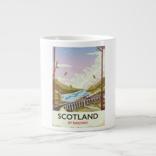 Schottland Vintages Reiseplakat Jumbo-Tasse