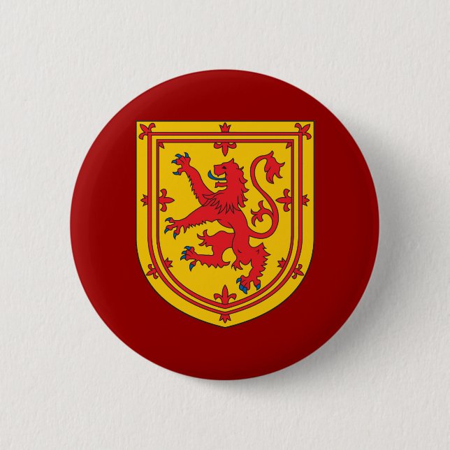 Schottland-Wappen Button (Vorderseite)