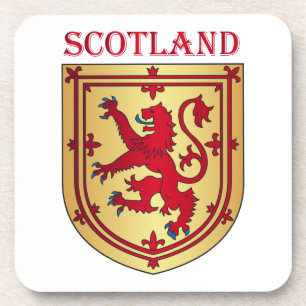 Schottland-Wappen Getränkeuntersetzer