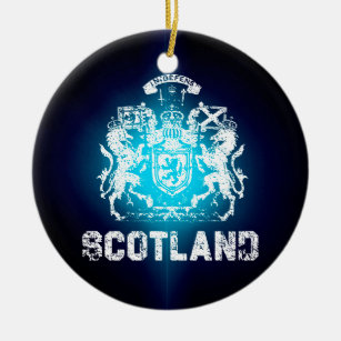 Schottland-Wappen Keramikornament