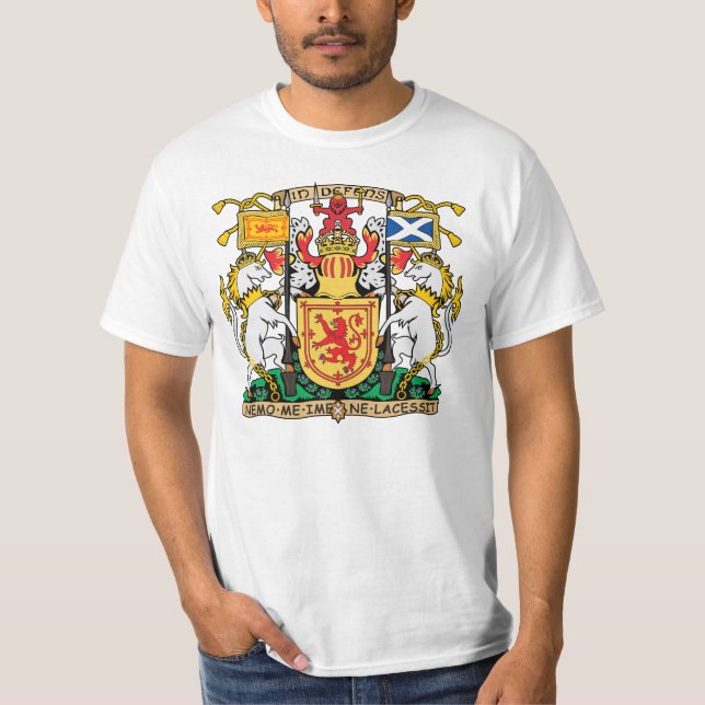 Schottland-Wappen T - Shirt (Vorderseite)