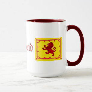 Schottland Wütender Löwe, tapfer für immer Tasse