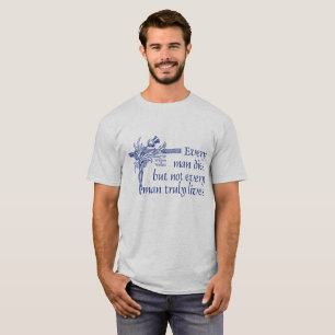 Schottland-Zitat, Sir William Wallace, Distel T-Shirt