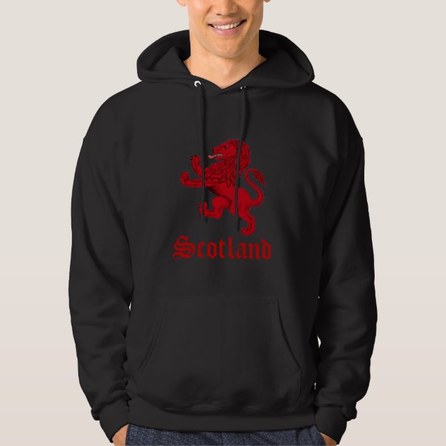 Schottland, zügelloser Löwe Hoodie (Vorderseite)