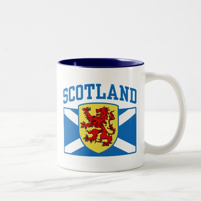 Schottland Zweifarbige Tasse (Rechts)