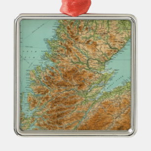 Schottlandnordabschnitt Ornament Aus Metall