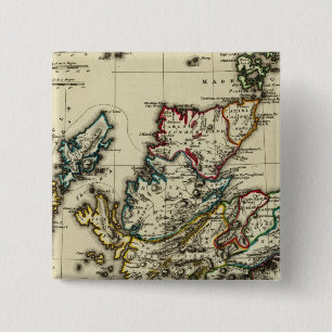 Schottlands altes, modernes button