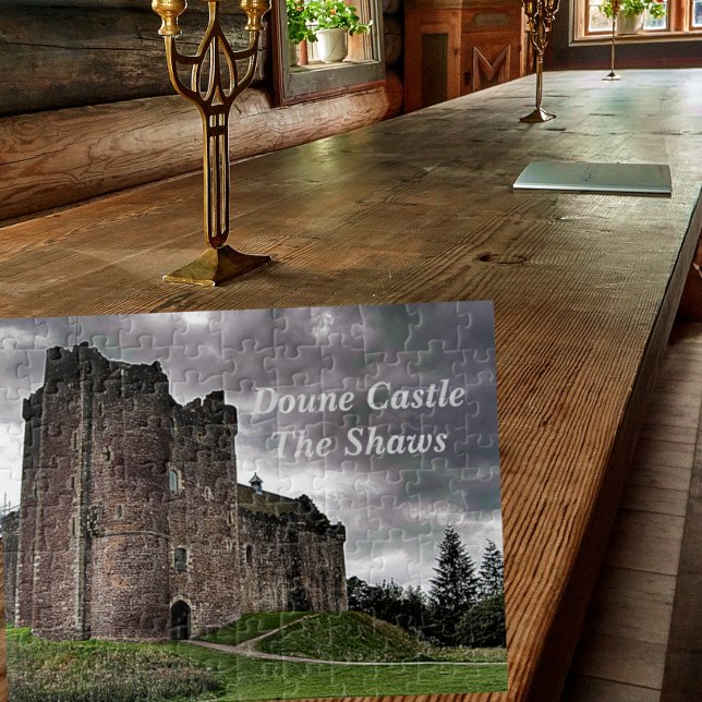 Schottlands Doune Castle Shaw Clan Familie Puzzle (Von Creator hochgeladen)