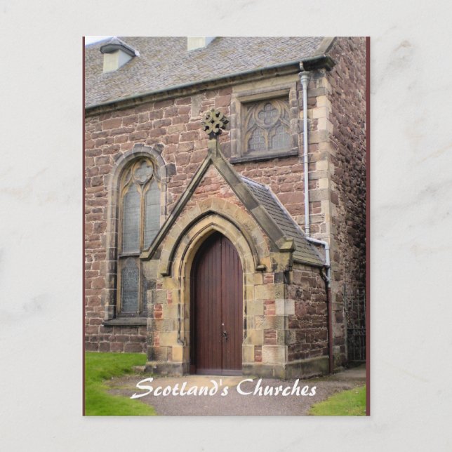 Schottlands Kirchen Postkarte (Vorderseite)