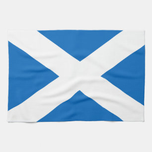 Schottlands Saltire, schottische Flagge Küchentuch