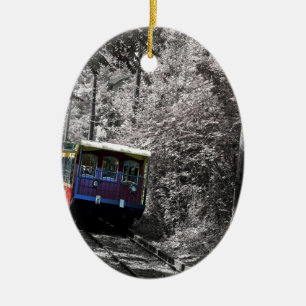 Schrägaufzug Keramikornament