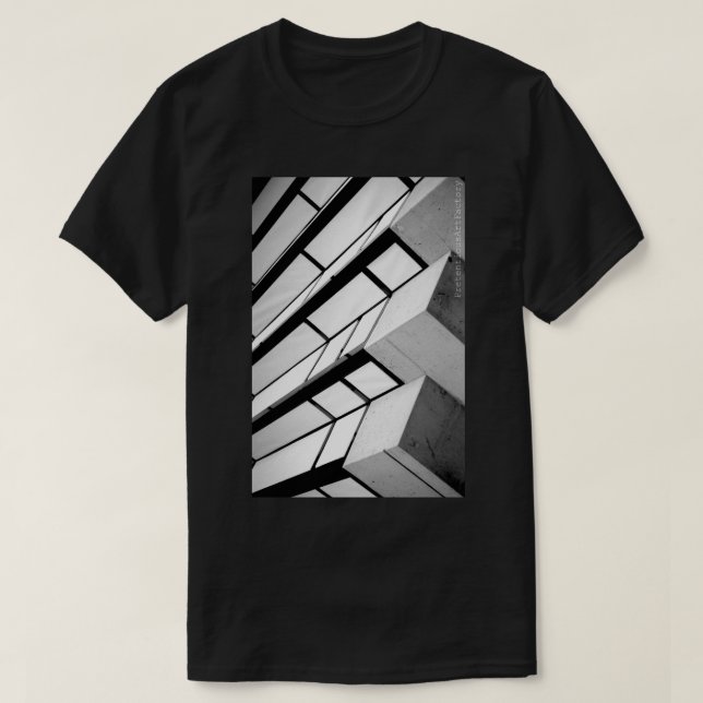 Schräge Linien T-Shirt (Design vorne)