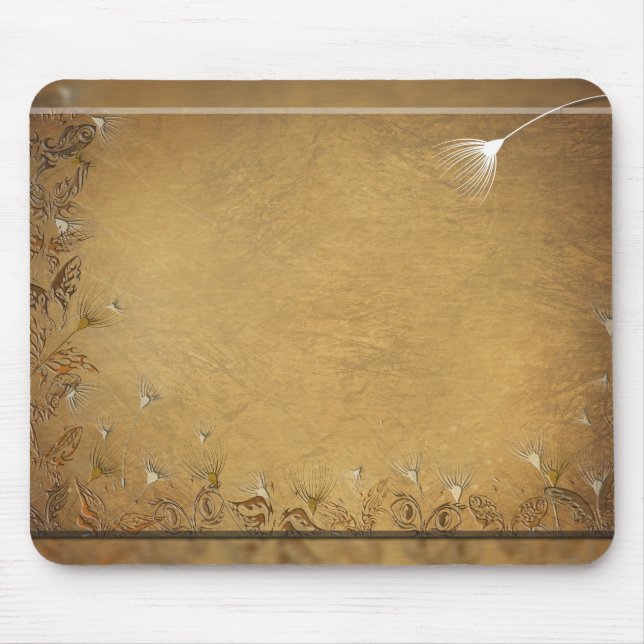 Schräge Schmetterlinge Mousepad (Vorne)