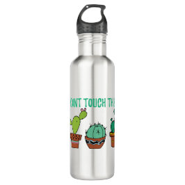 Schräge Touch dieser Kaktus Edelstahlflasche