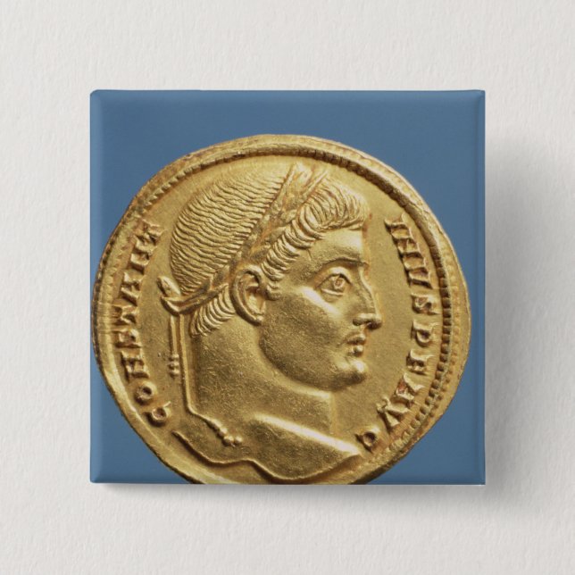 Schrägstrich von Constantine I Button (Vorderseite)