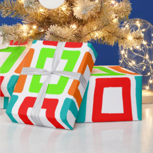 Schrägwinkel Geschenkpapier