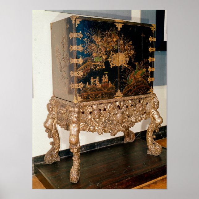 Schrank für Schwarz und Gold Poster (Vorne)