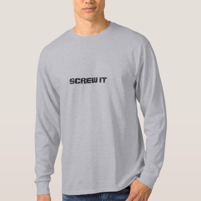 Schraube T-Shirt (Vorderseite)